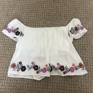 Off the shoulder top